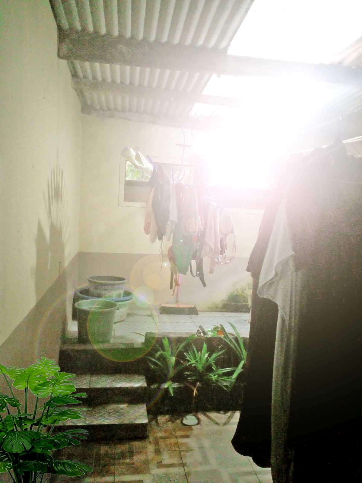 Ruang Jemur Dalam & Ruang Cuci Natural