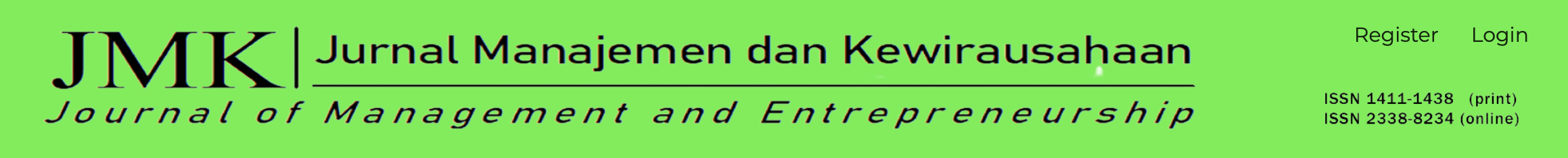 Jurnal Manajemen dan Kewirausahaan logo